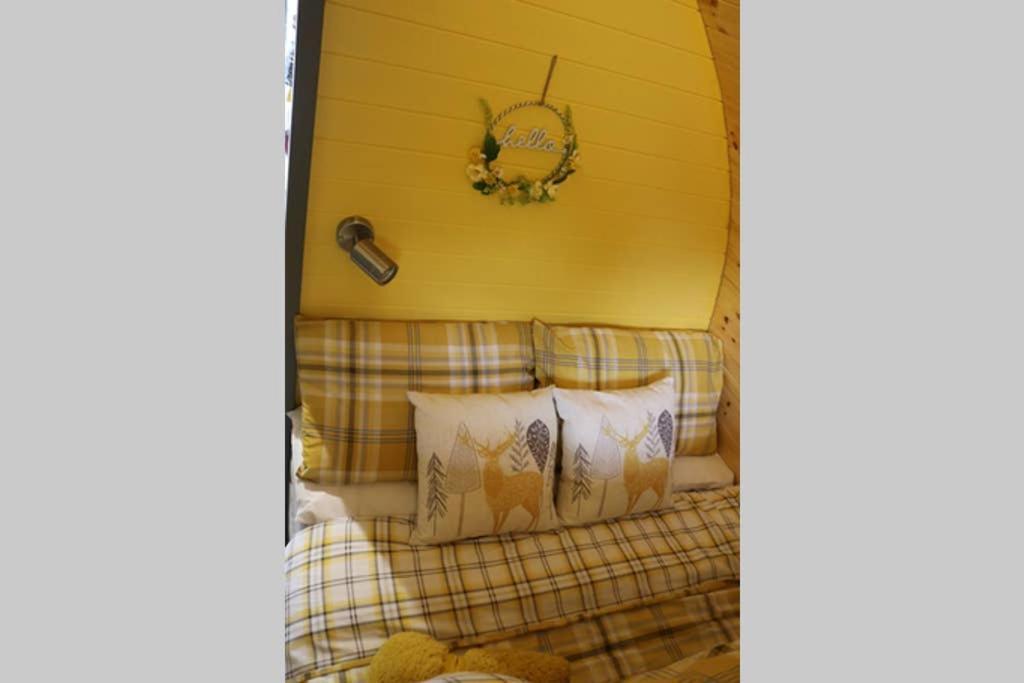 فيلا Glampods Glamping Pod - Meet Highland Cows And Sheep إلجين المظهر الخارجي الصورة